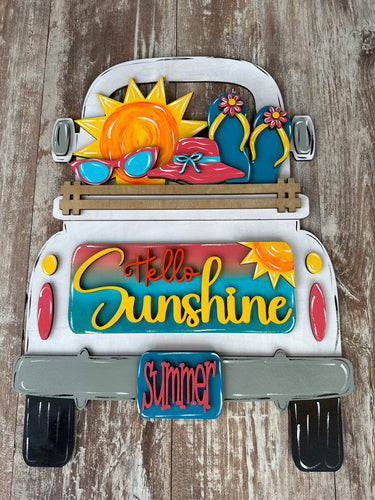 Hello Sunshine Summer Truck