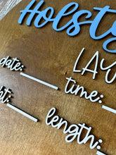 Load image into Gallery viewer, Newborn Hospital Sign