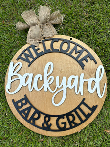 Welcome Backyard Bar & Grill
