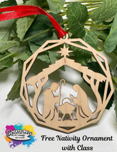 Load image into Gallery viewer, Mini Nativity Ceramic Set Paint Party