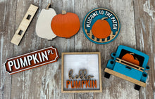 Load image into Gallery viewer, Pumpkin Spice Tiered Tray Set