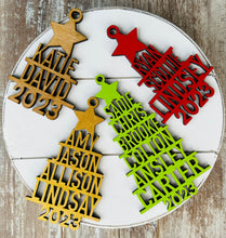 Load image into Gallery viewer, 2023 Tree of Names Personalized Ornament