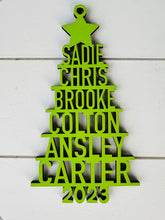 Load image into Gallery viewer, 2023 Tree of Names Personalized Ornament