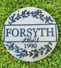 Load image into Gallery viewer, Modern Farmhouse Family Wreath