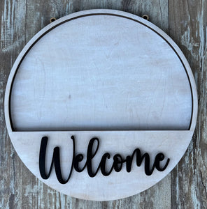 You Pick It...Interchangeable Welcome Door Hanger with Insert GIRLS NIGHT OUT!!!