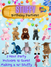 Load image into Gallery viewer, May Kids Stuffy Birthday Parties