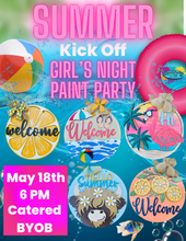 Load image into Gallery viewer, Summer Kick Off Girl&#39;s Night Out Paint Party!!!