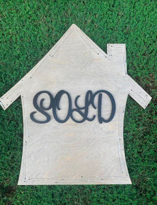 "Sold" House Photo Prop