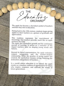 The Educators Orchard Apple Ornament