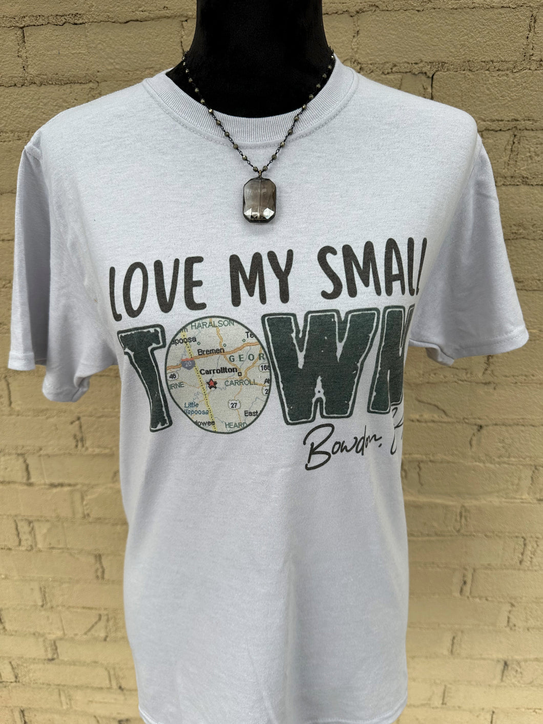Customized Love My Small Town T-Shirts