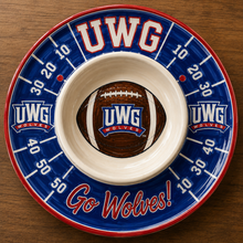 Load image into Gallery viewer, 🏈 Game Day Chip &amp; Dip Tray - Sip &amp; Paint Night!!!