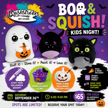 Load image into Gallery viewer, 👻 BOO &amp; SQUISH! Halloween Kids Night 🎃