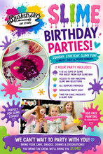 Load image into Gallery viewer, 🩷 August 2026 Slime Birthday Parties at Brushstrokes Art Studio