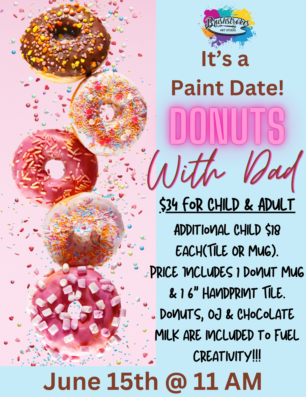 Donuts with Dads Event!!!