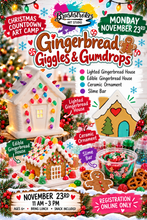 Load image into Gallery viewer, 🎄 Christmas Countdown Art Camp 2026 | November 23–25
