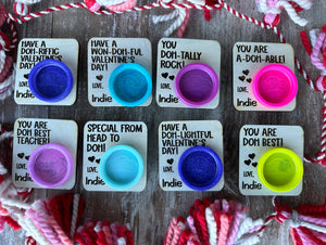 Personalized Play Doh Valentine's