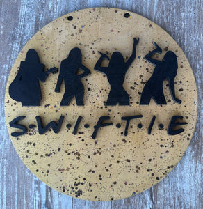 May Kids Swiftie Door Hanger Birthday Party (Option #1)