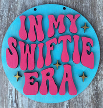 Load image into Gallery viewer, July Kids Swiftie Door Hanger Birthday Party (2 Options)