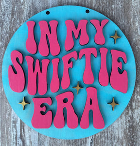 July Kids Swiftie Door Hanger Birthday Party (2 Options)