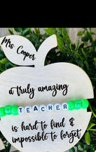 Load image into Gallery viewer, Personalized Teacher Bracelet Set