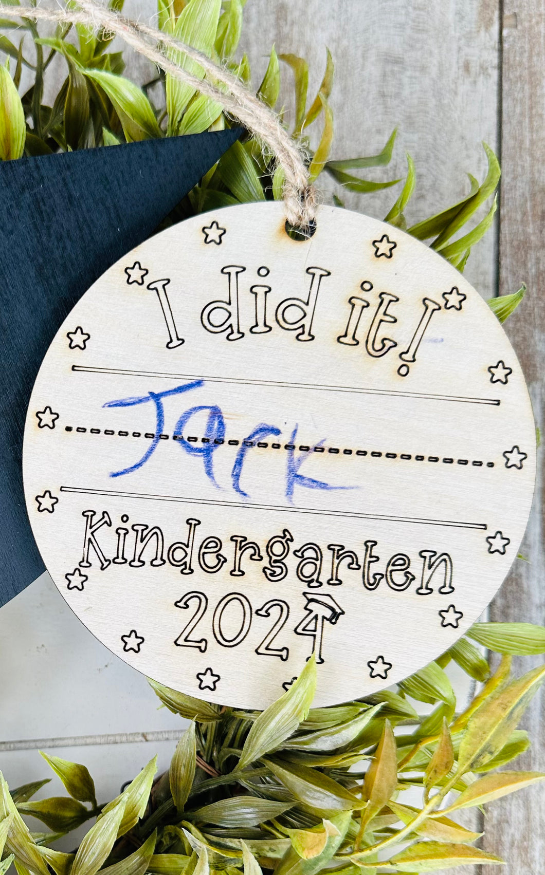 Customizable Kindergarten & Preschool Handwriting Keepsake