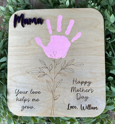 Personalized Mother's Day Sign