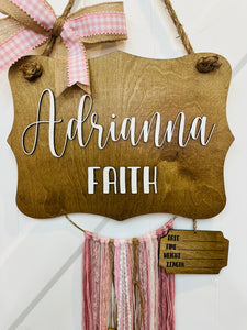 Baby Boho Dream Catcher Door Hanger