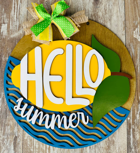 Lemon Hello Summer Waves