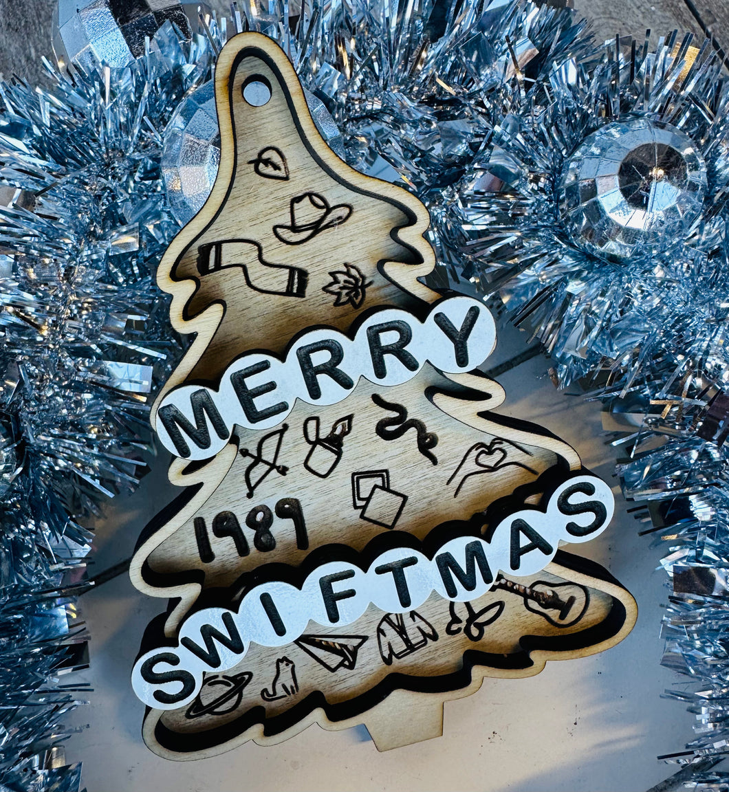 Merry Swiftmas Tree Ornament