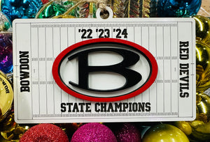 Customized Football Ornament