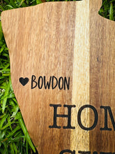 Load image into Gallery viewer, Home Sweet Home Personalized State of Georgia Shaped Cutting Board