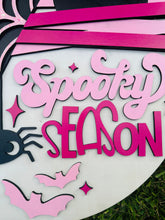 Load image into Gallery viewer, Spooky Season Retro Door Sign