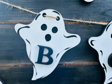 Load image into Gallery viewer, Hey Boo Hanging Ghost Door Sign