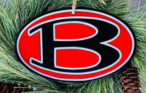 Bowdon B Christmas Ornament