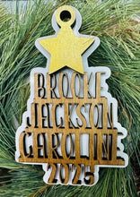 Load image into Gallery viewer, 2025 Tree of Names Personalized Ornament