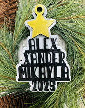 Load image into Gallery viewer, 2025 Tree of Names Personalized Ornament