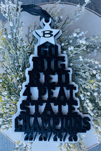 Load image into Gallery viewer, Bowdon State Champ Ornaments