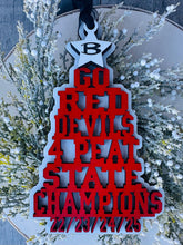 Load image into Gallery viewer, Bowdon State Champ Ornaments