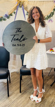 Load image into Gallery viewer, Non-Traditional Guest Book Round