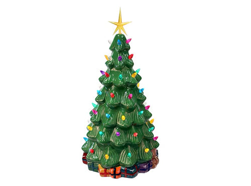 Lighted Tree with Gifts