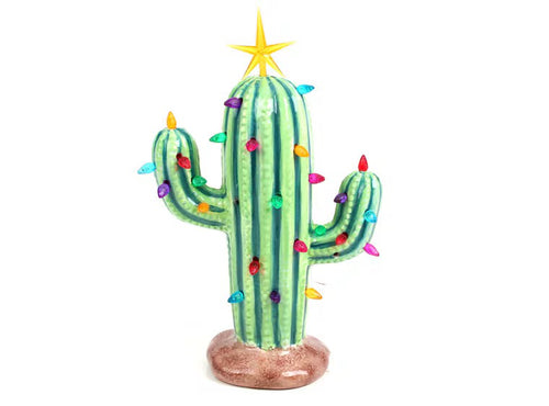 Lighted Large Cactus