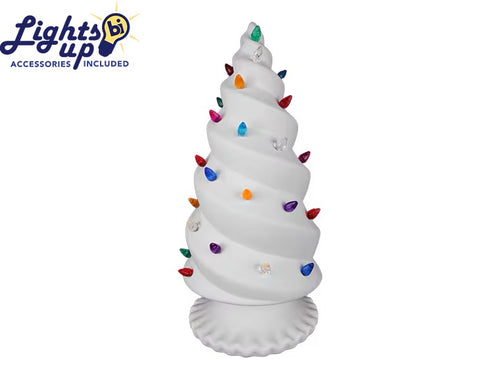 Lighted Spiral Tree