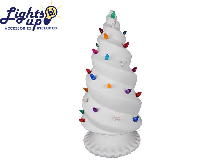 Lighted Spiral Tree