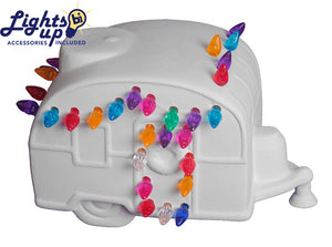 Lighted Christmas Camper
