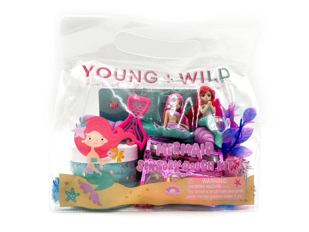 Young Wild and Friedman Sensory Dough Bag - Mermaid