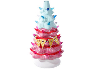 11" Lighted Christmas Tree