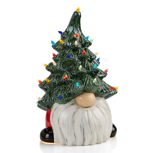 Lighted Christmas Tree Gnome