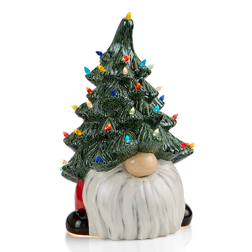 Lighted Christmas Tree Gnome
