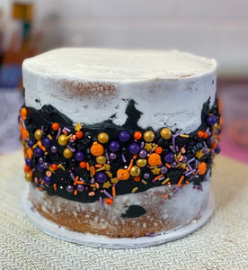 Halloween Cake Canvas & Coffee Workshop