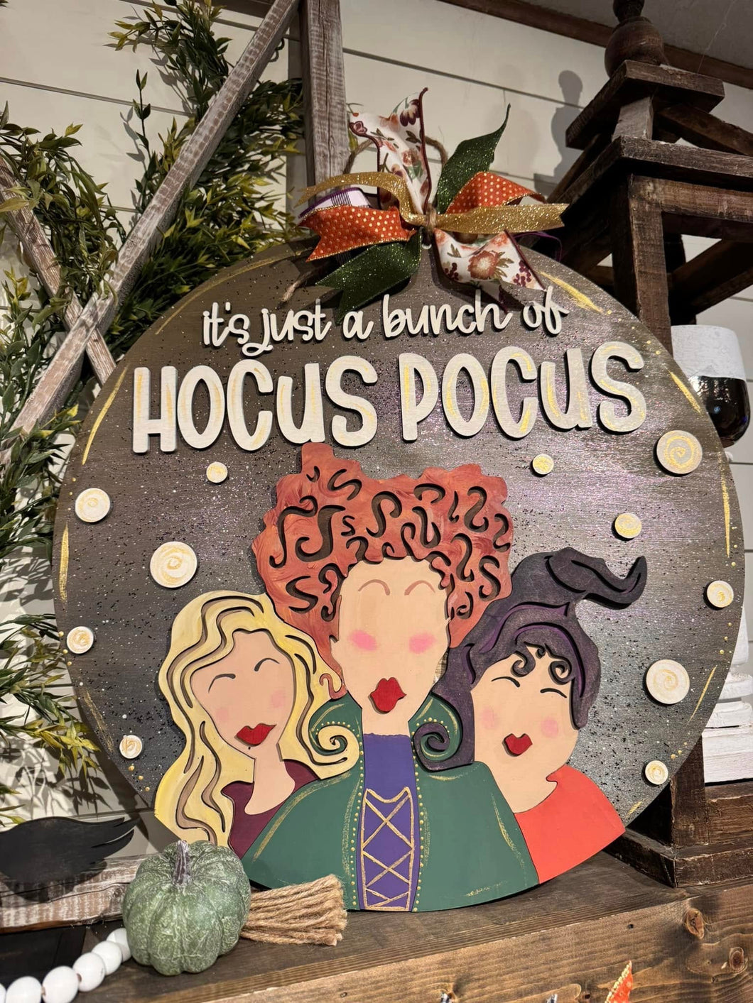 Just a Bunch of Ladies Door Sign